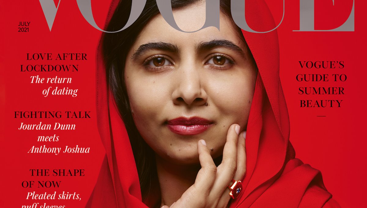 Malala prýðir forsíðuna á Vogue