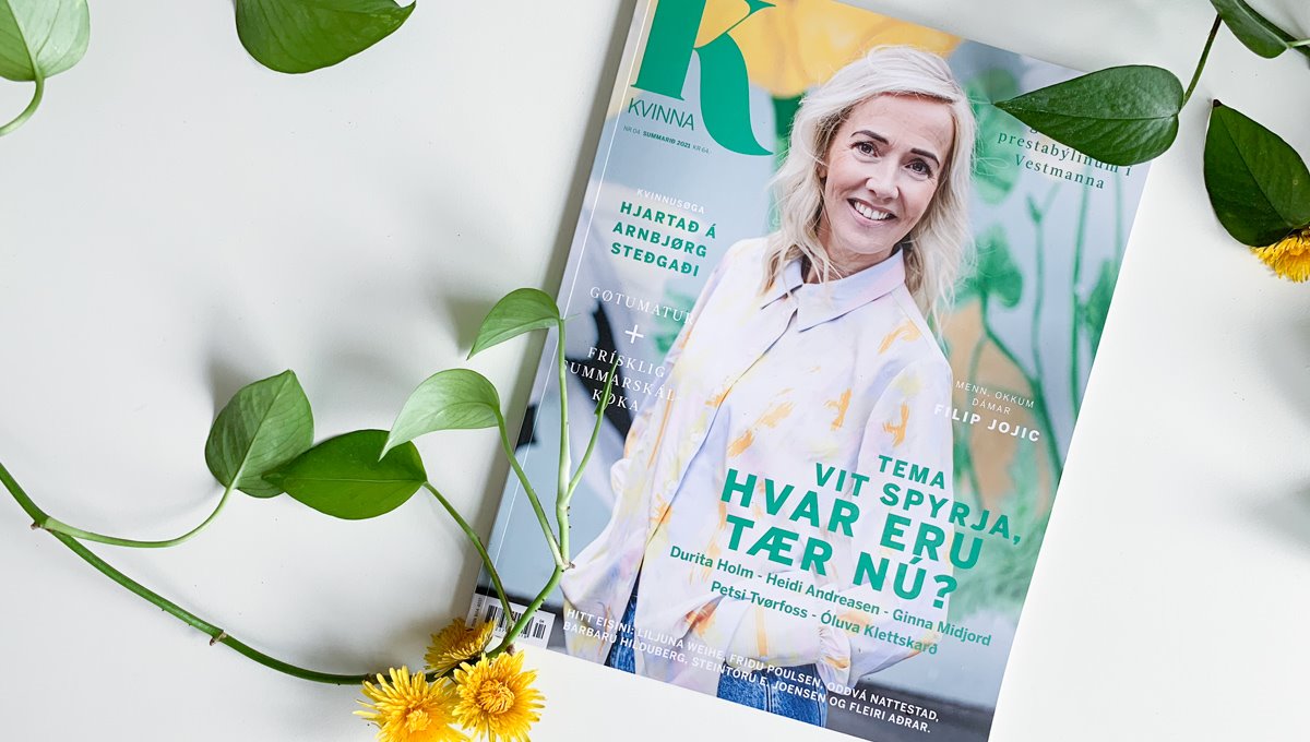 Nýggj Kvinna við fjølbroyttum og áhugaverdum tilfari