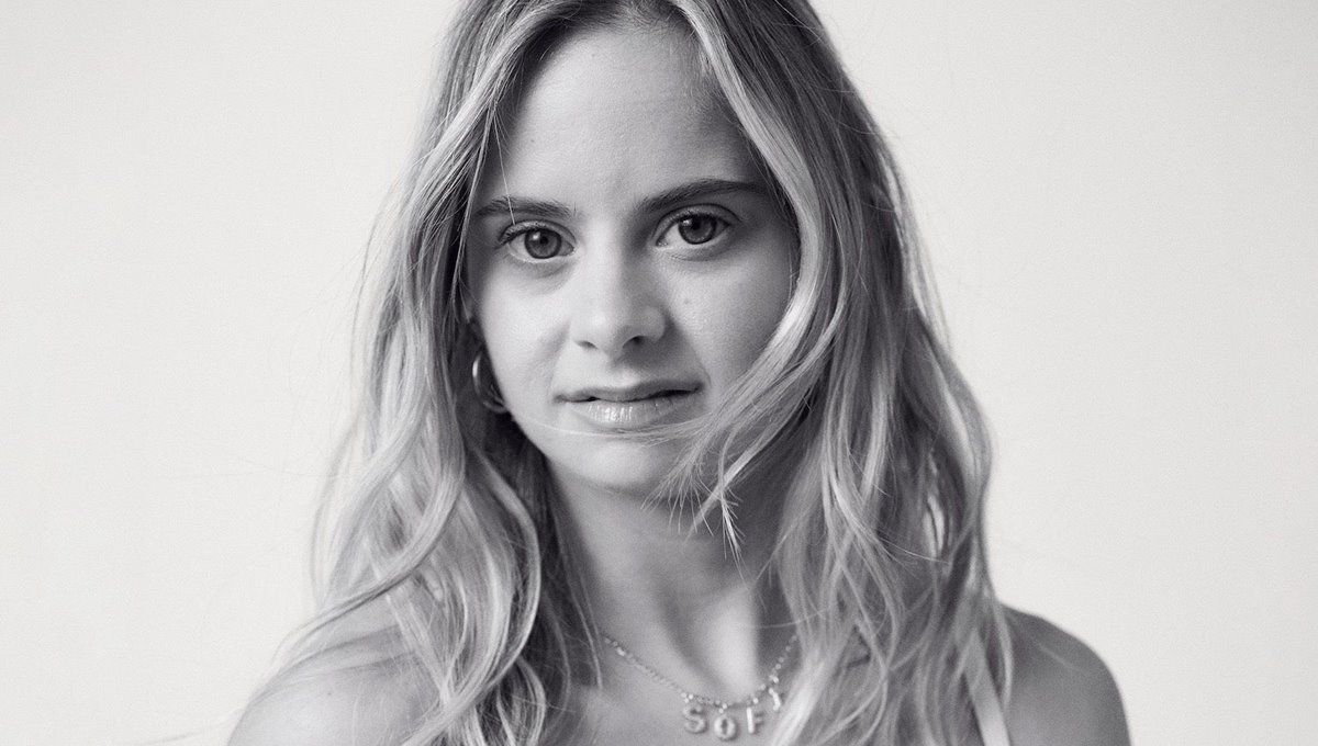 Sofía er fyrsta Victoria's Secret modellin við Downs syndrom